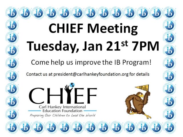 CHIEF January Meeting